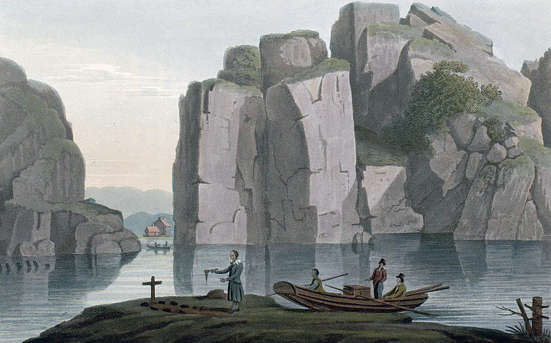 John William Edy View of Crystal Rocks